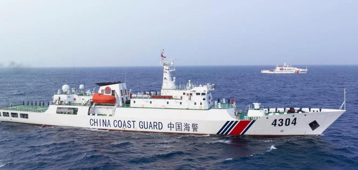 Raid! The Sino-Vietnamese coast guards clashed fiercely at Wan'an Beach ...