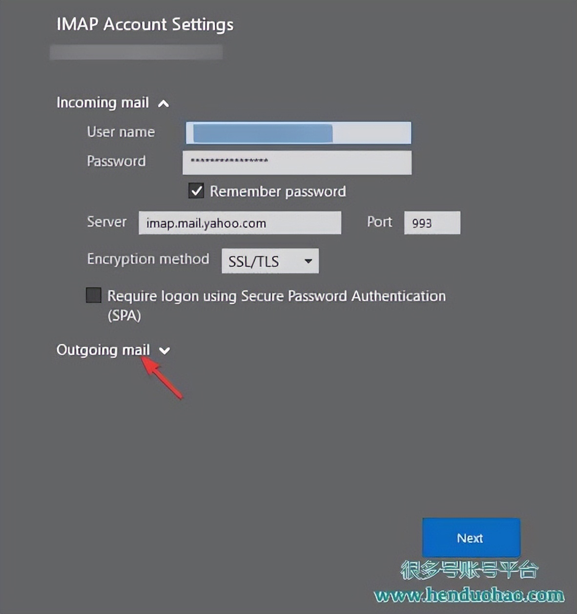 How to configure Outlook mailbox SMTP, IMAP, POP3 to send email? - iNEWS