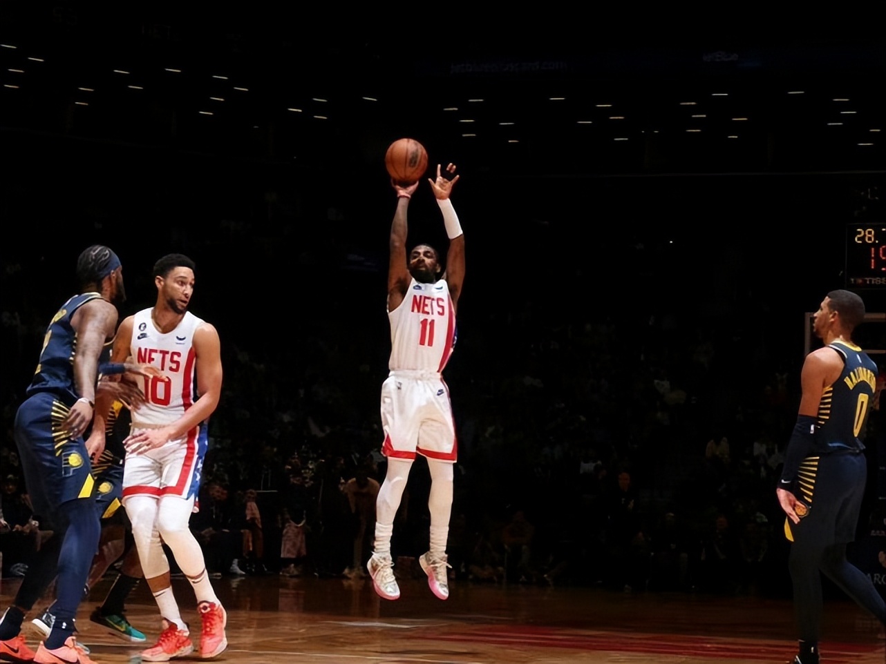 The Nets' fourgame losing streak, the bottom of the last four