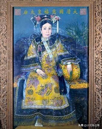 The real oil painting of the Empress Dowager Cixi was exhibited in the ...