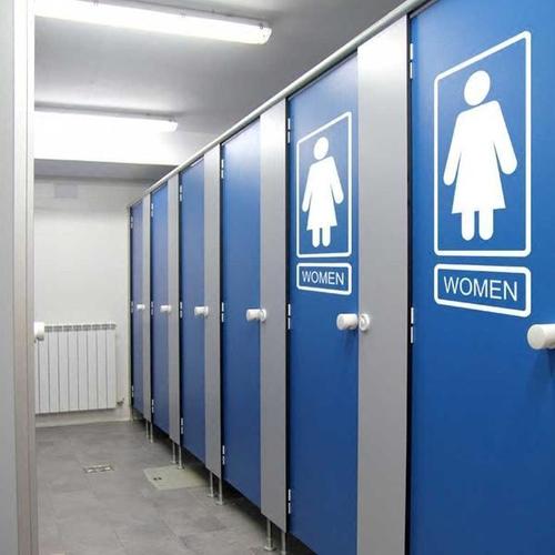 Why is there a gap under the door of the public toilet? iMedia