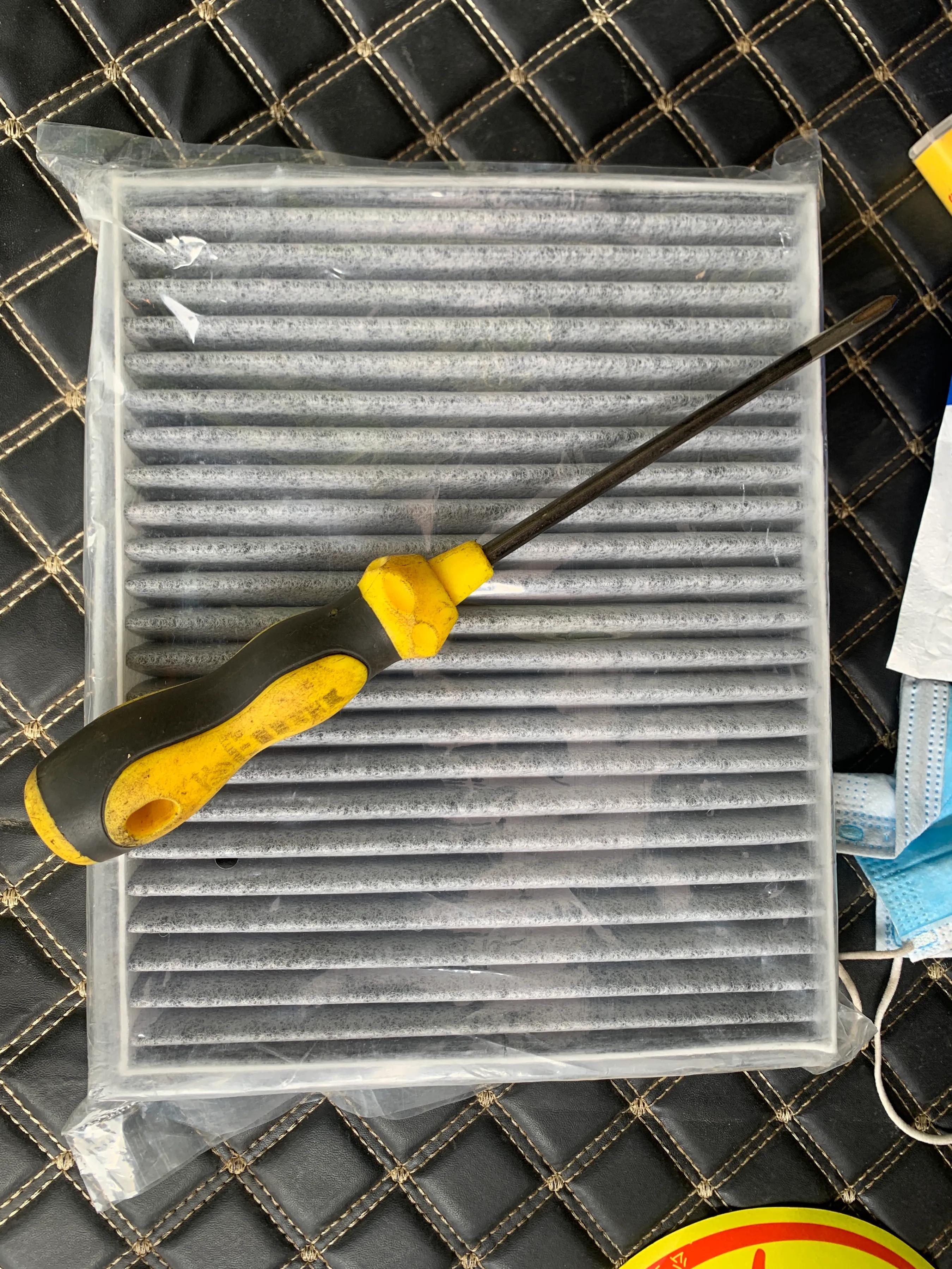 Do-it-yourself air conditioning filter replacement for CS55 - iNEWS