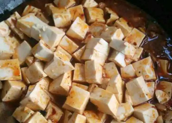 If you want to fry the tofu without breaking apart, make one more step