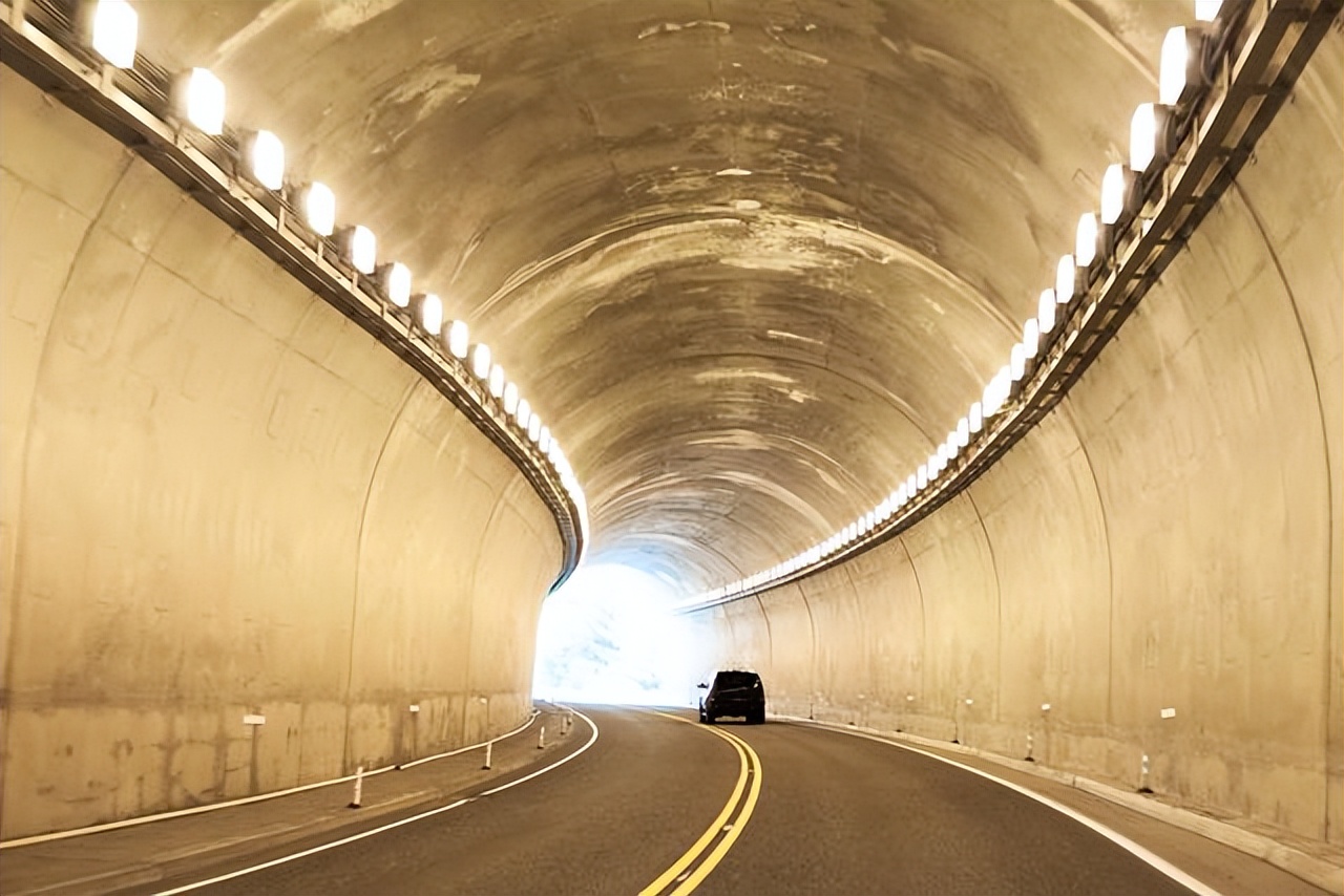 The world's very long tunnels, they run through the mountains, very ...