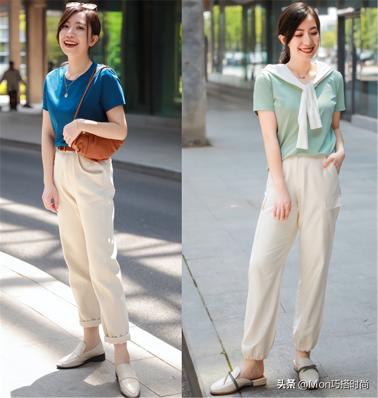 No matter how lazy a woman is, don't wear shorts in summer, it's inappropriate! How elegant and