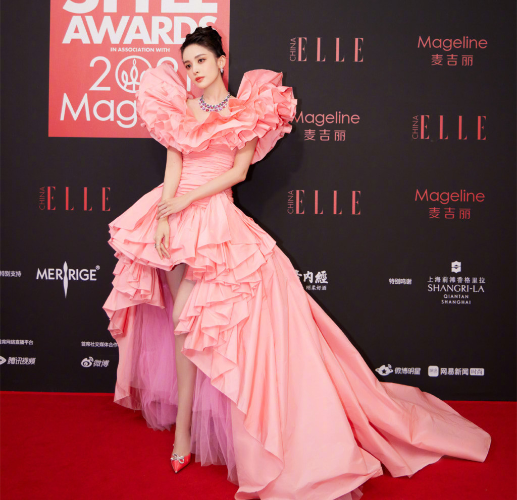 Korean Red Carpet Dress