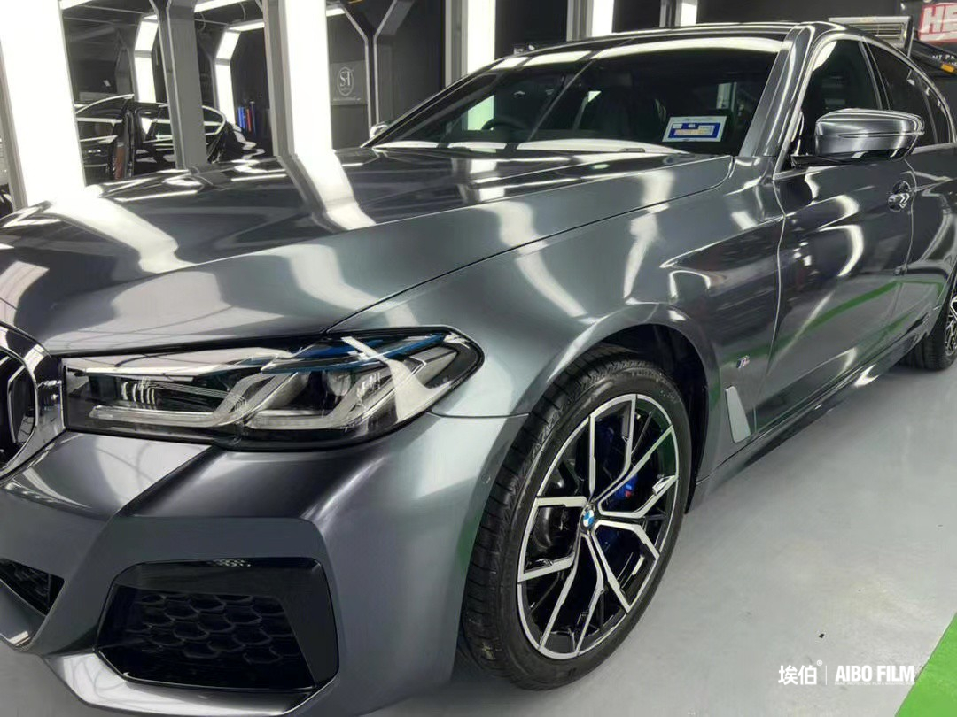 Eber Color Change Film PET Moonlight LimeBMW, the color is lowkey but