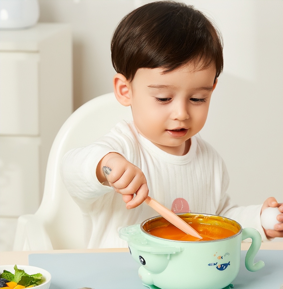 Eating noodles versus eating rice, which one is the baby's highquality