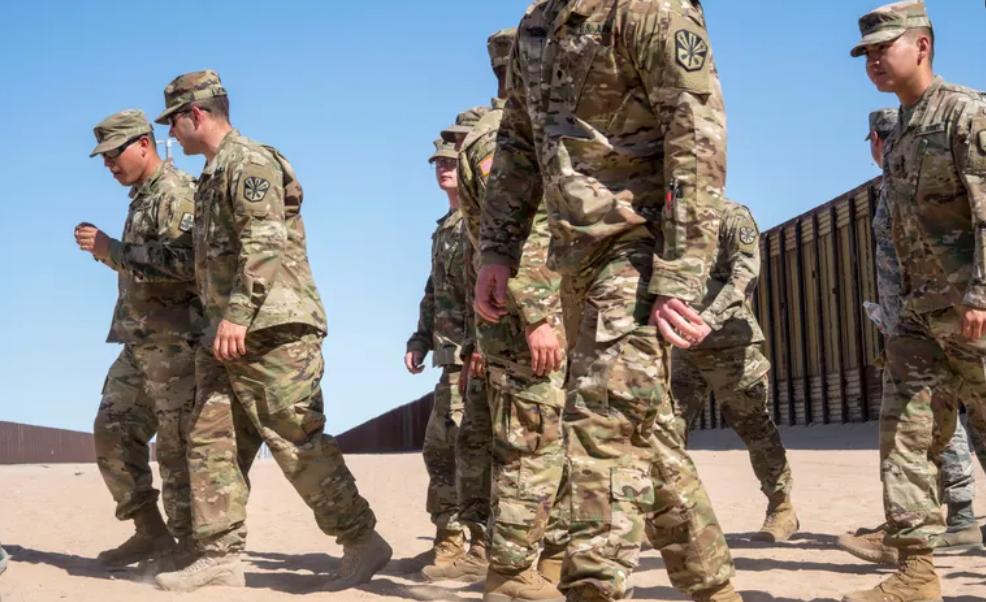 Active-duty U.S. troops to reinforce U.S.-Mexico border in response to ...