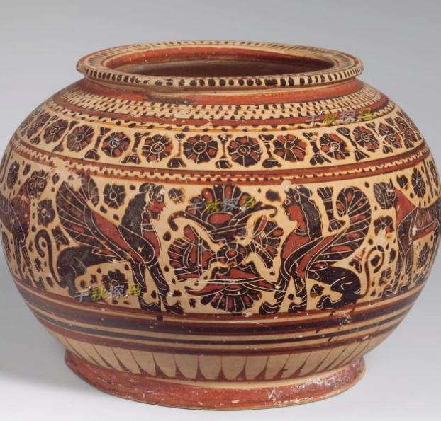 The symbolic meaning of ancient Greek pottery patterns revealing the