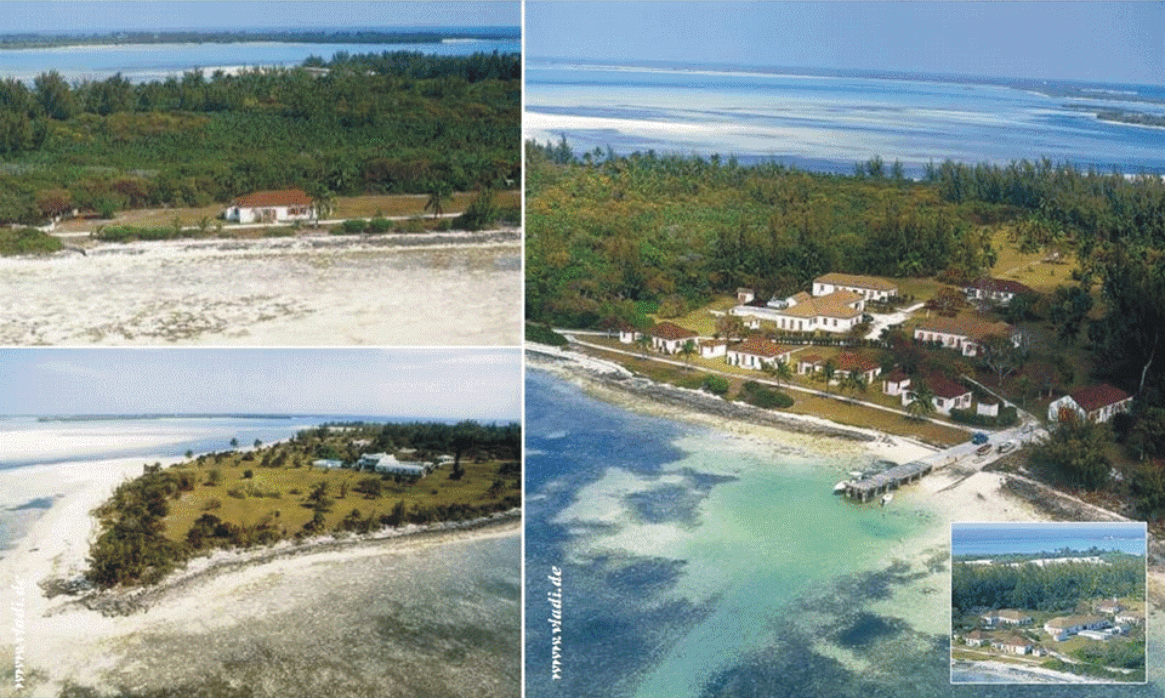 The private island of nightclub moguls and world movie stars (Bird Cay ...