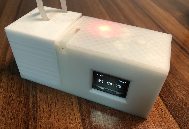 DIY water spray alarm clock, how to draw the schematic diagram? iNEWS