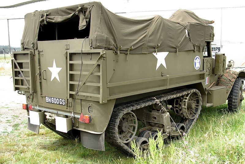 A mighty mule!World War II U.S. Army M3 half-track vehicle, versatile ...