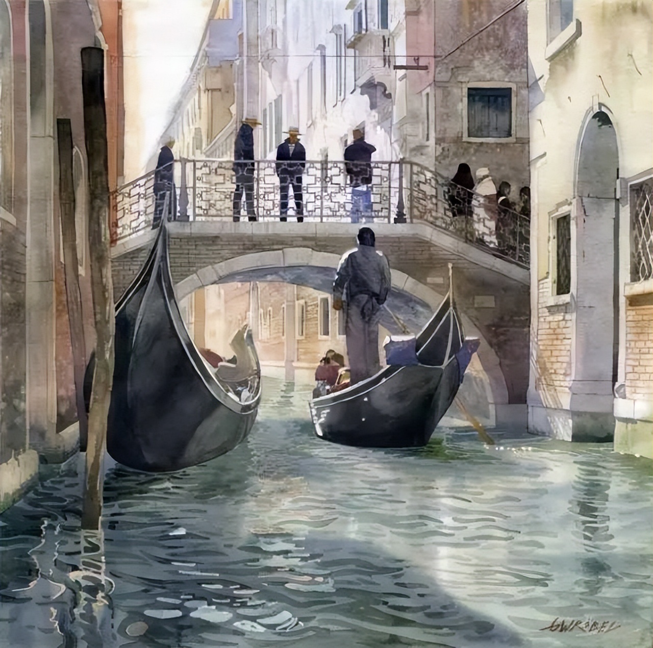 Nigel Woolner Architects also look good when they paint watercolors! It turns out ...