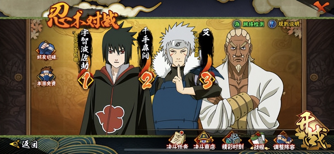 Naruto Mobile Games What are the powerful ninjas from C to S?Current