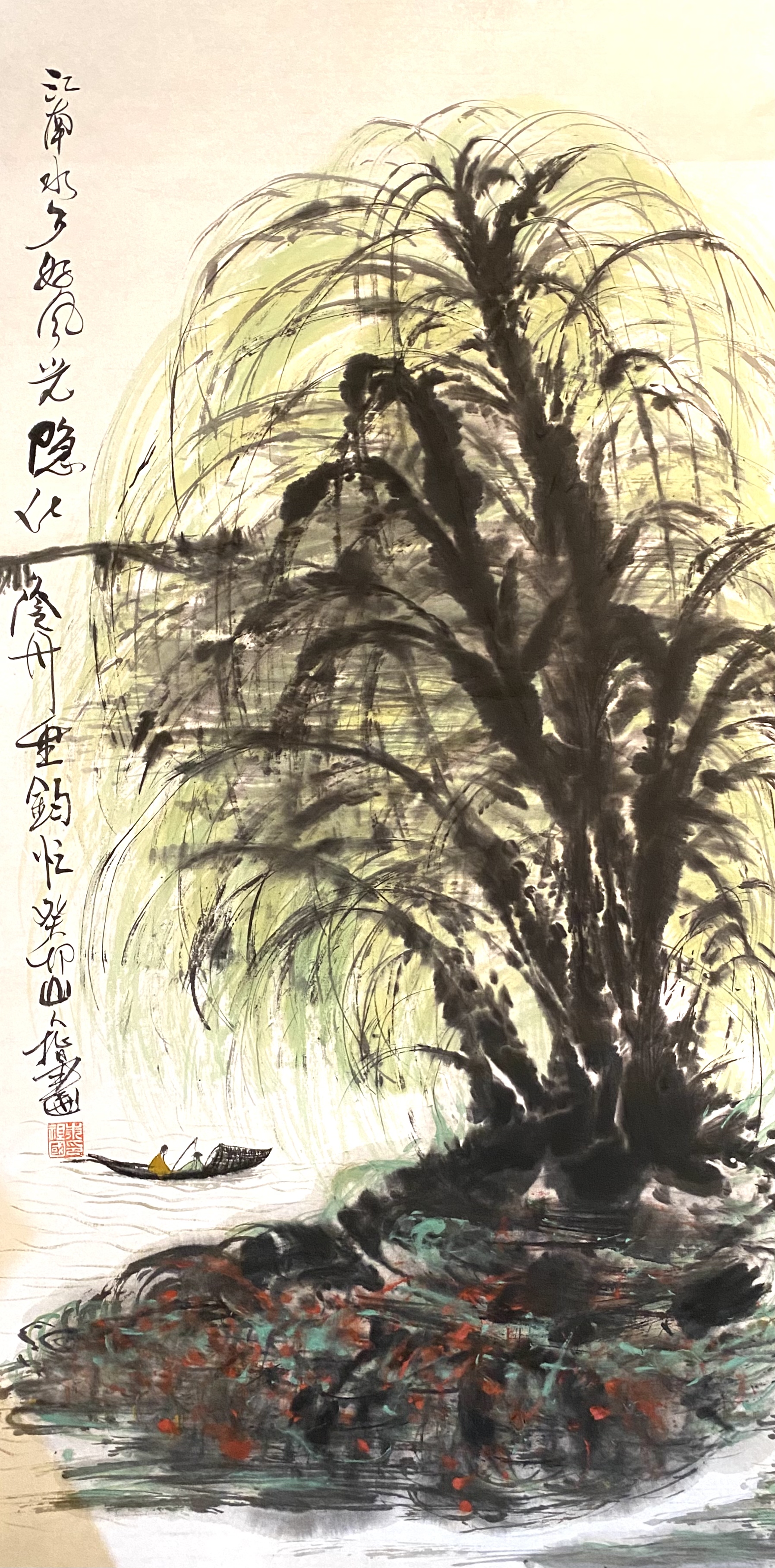 Finer Ink amazing! The finger ink works of this Chinese painter are amazing! - iNEWS