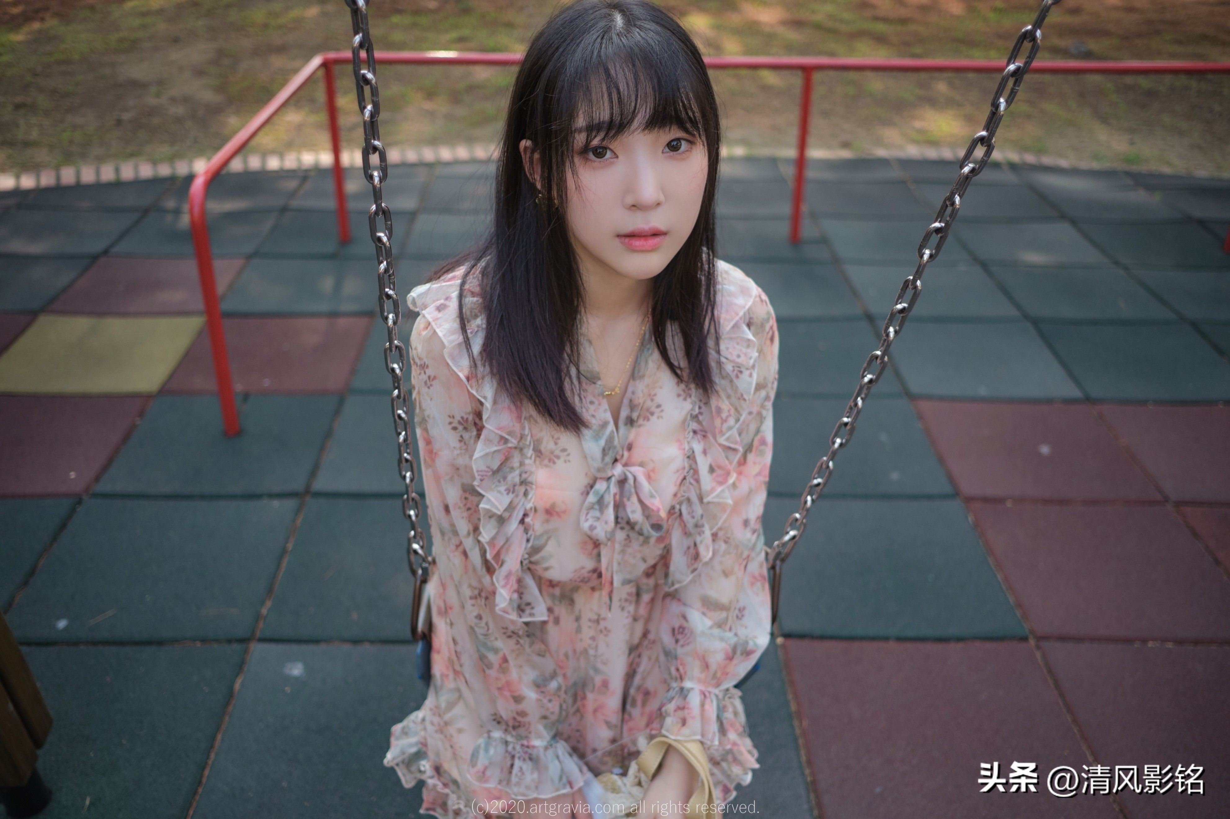 Multi-faceted charm: Korean model InKyung Jiang Renqing photo appreciation 