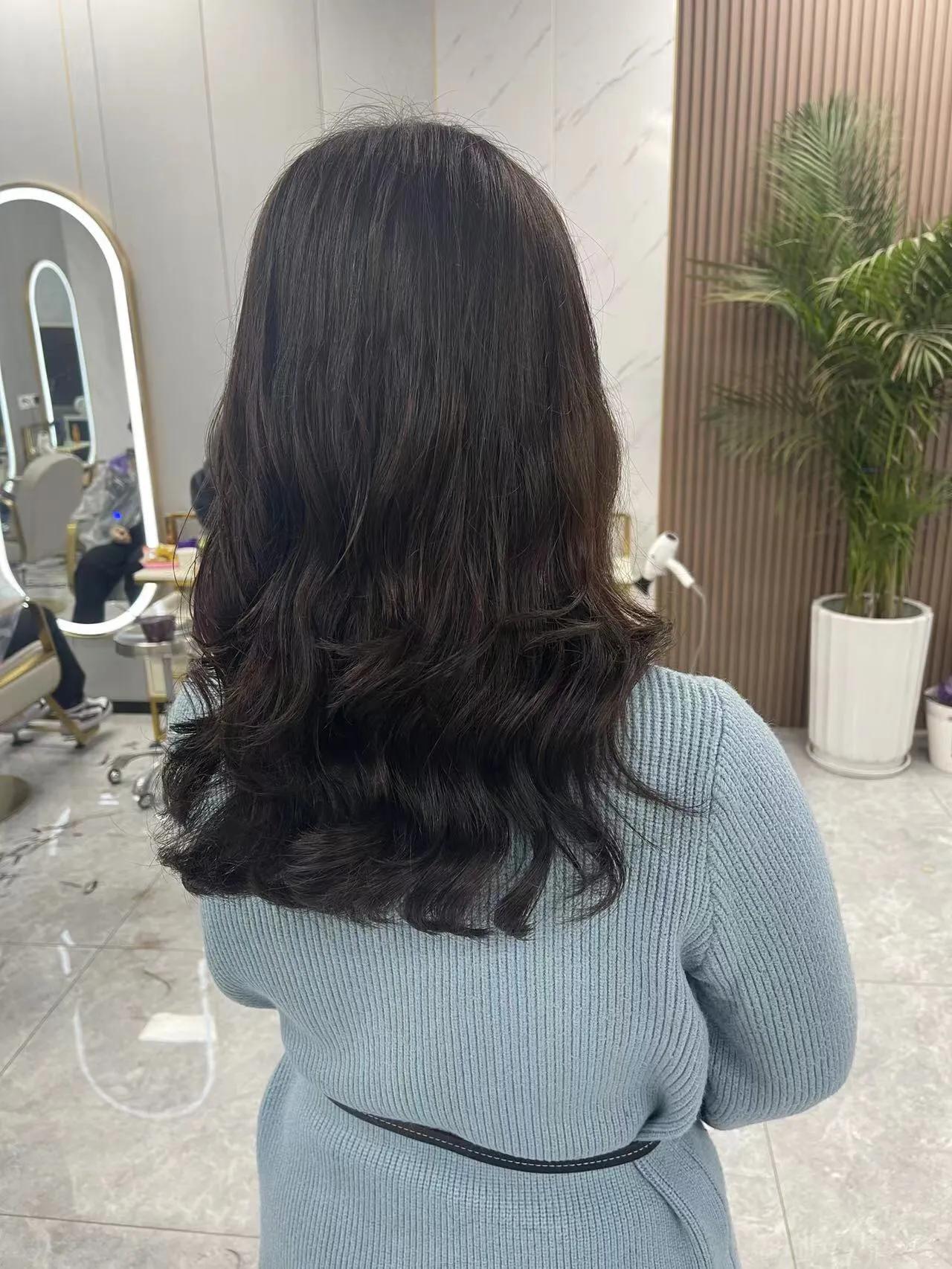 hot perm half head perm iNEWS