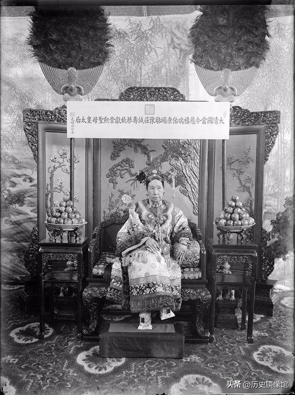 Old photos of people in the Qing palace, Puyi was restored and sat on ...