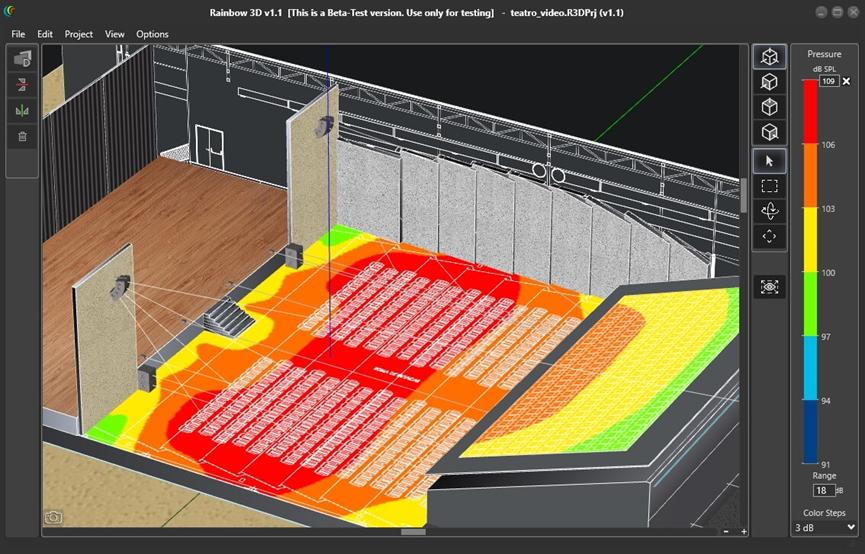 Sound Simulator Software Sound field simulation software-Spain LYNX audio rainbow3D released - iNEWS