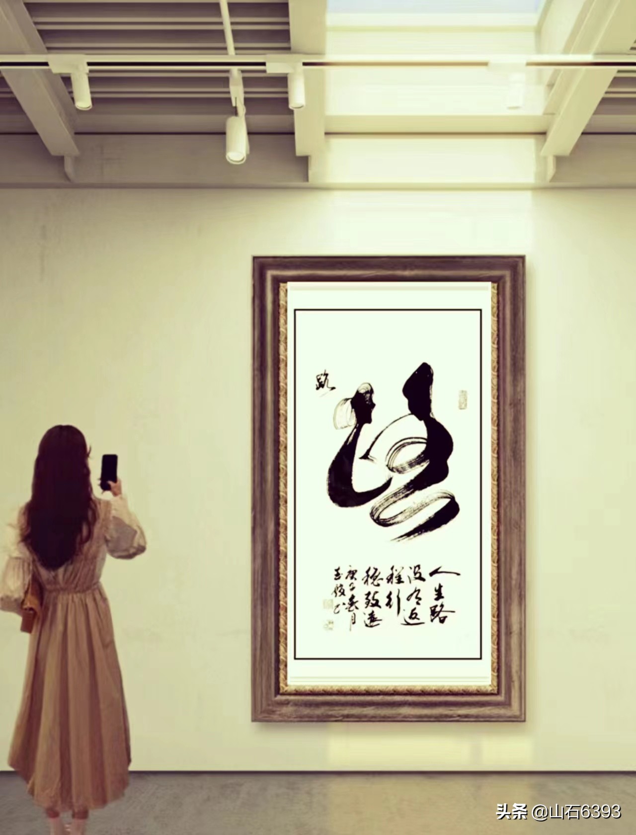 Calligraphy" Appreciation of Wang Yudian Pictographic
