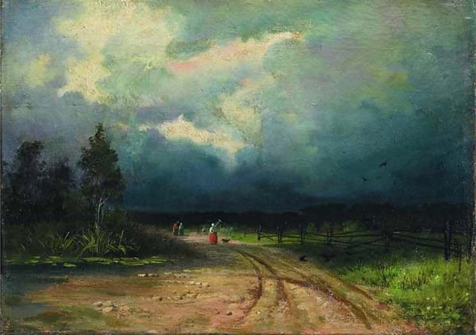 Russian Painter Sergeev Nikolai Alexandrovich, Landscapes 1855-1919 - iNEWS