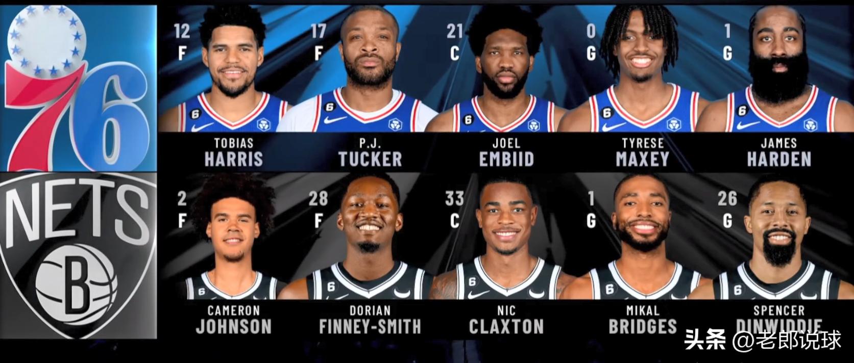 Nets VS 76ers Harden was expelled! Embiid fouled! Maxey takes the lead