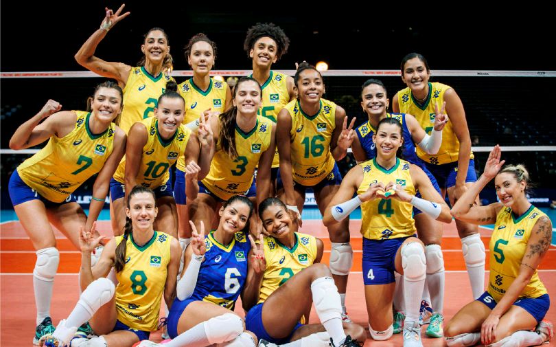 The latest points ranking of the Women's Volleyball World Championships