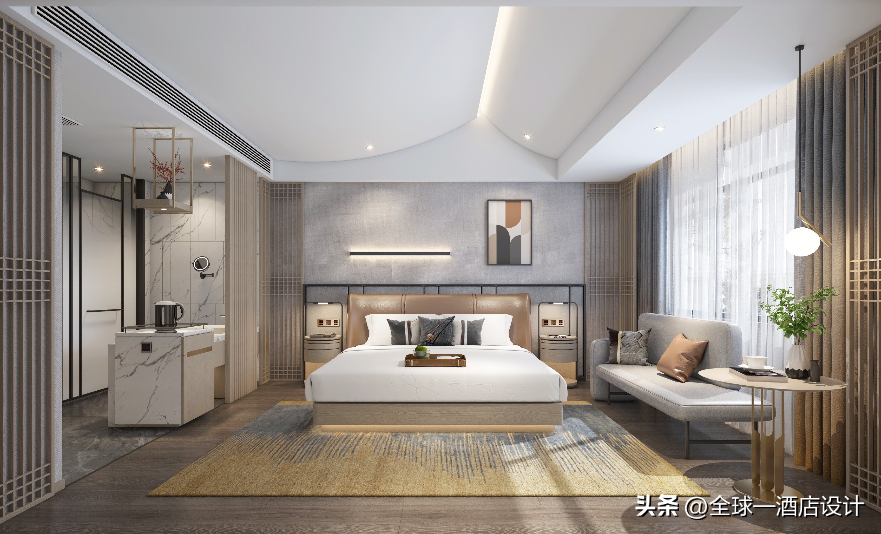 Lowcost hotel decoration, design is done like this iNEWS