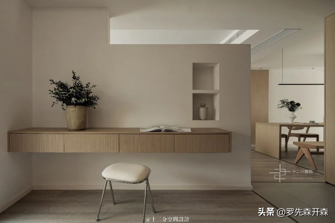 Log Style Layout 116㎡ modern log style design - avoid the hustle and bustle of the city ...