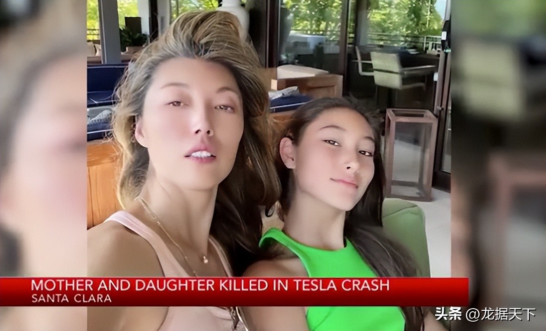 Chinese mother and daughter were killed on the spot when Tesla crashed ...
