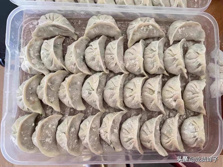 After the dumplings are wrapped, don't put them in the refrigerator directly, teach you the