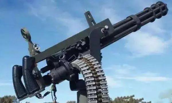 The fastest machine gun in the world, M134 rapid-fire machine gun 6,000 ...