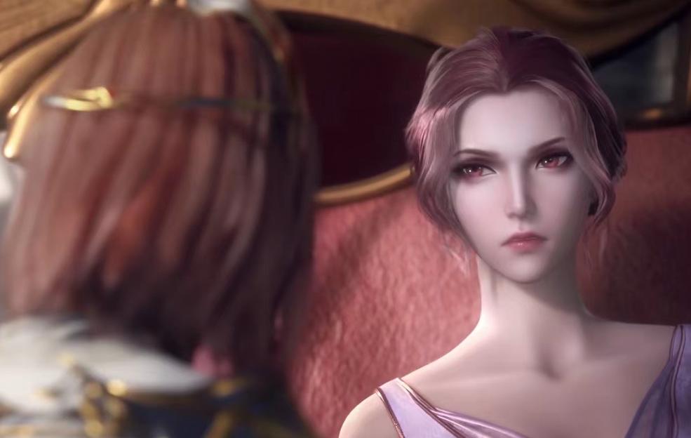 Why does Bibi Dong sleep in a double bed, and whose pillow is the other