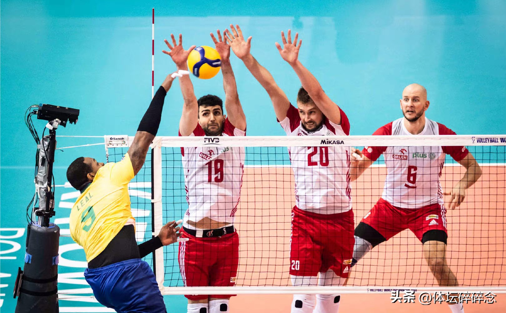 Men's Volleyball World Championship semifinal results and final