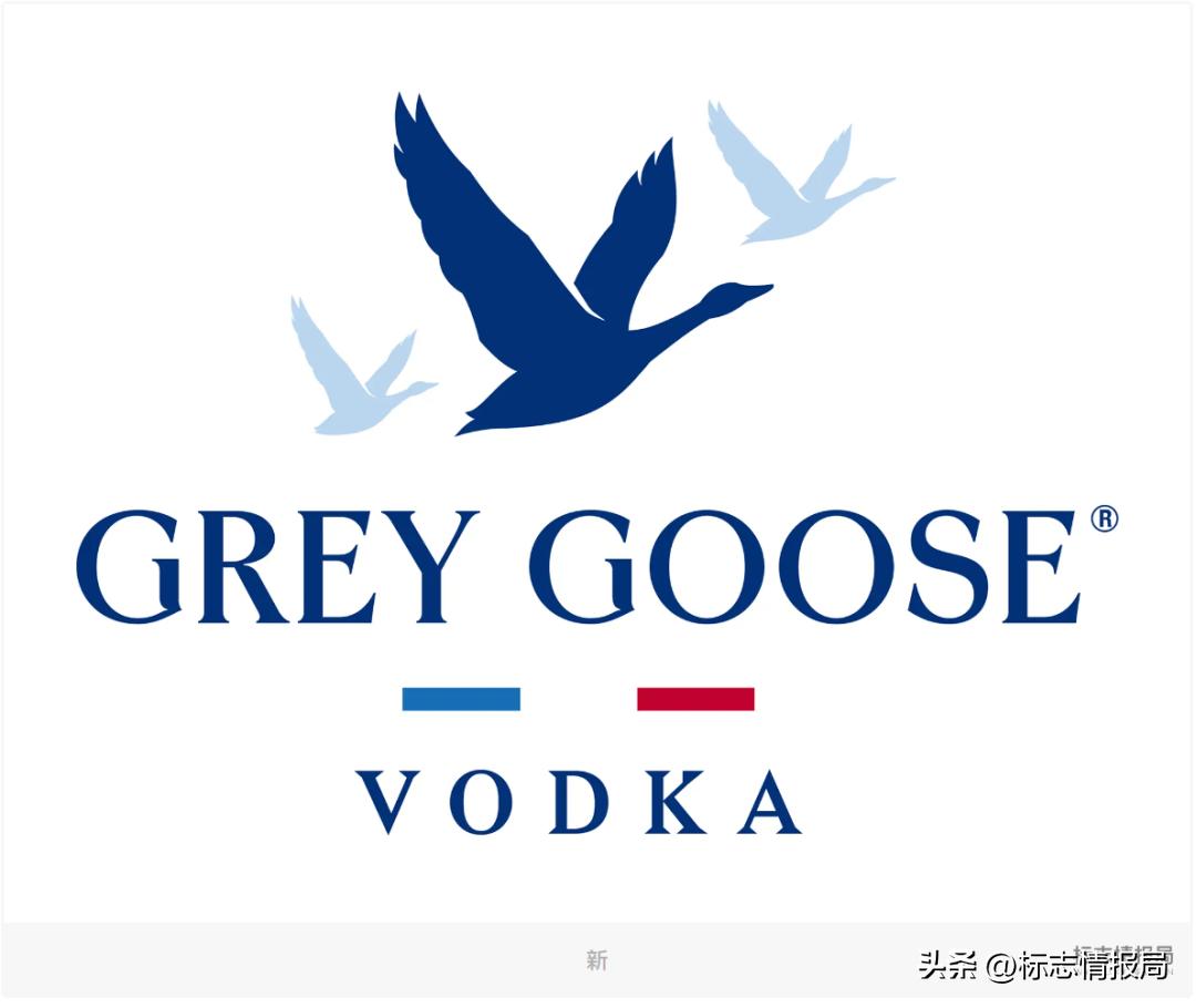 Reverse upgrade, there are two more geese in the French Gray Goose LOGO