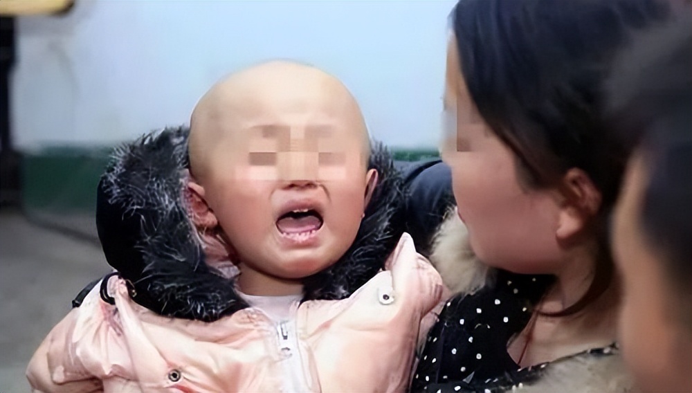 The 3yearold child was sick and refused to take medicine. His mother