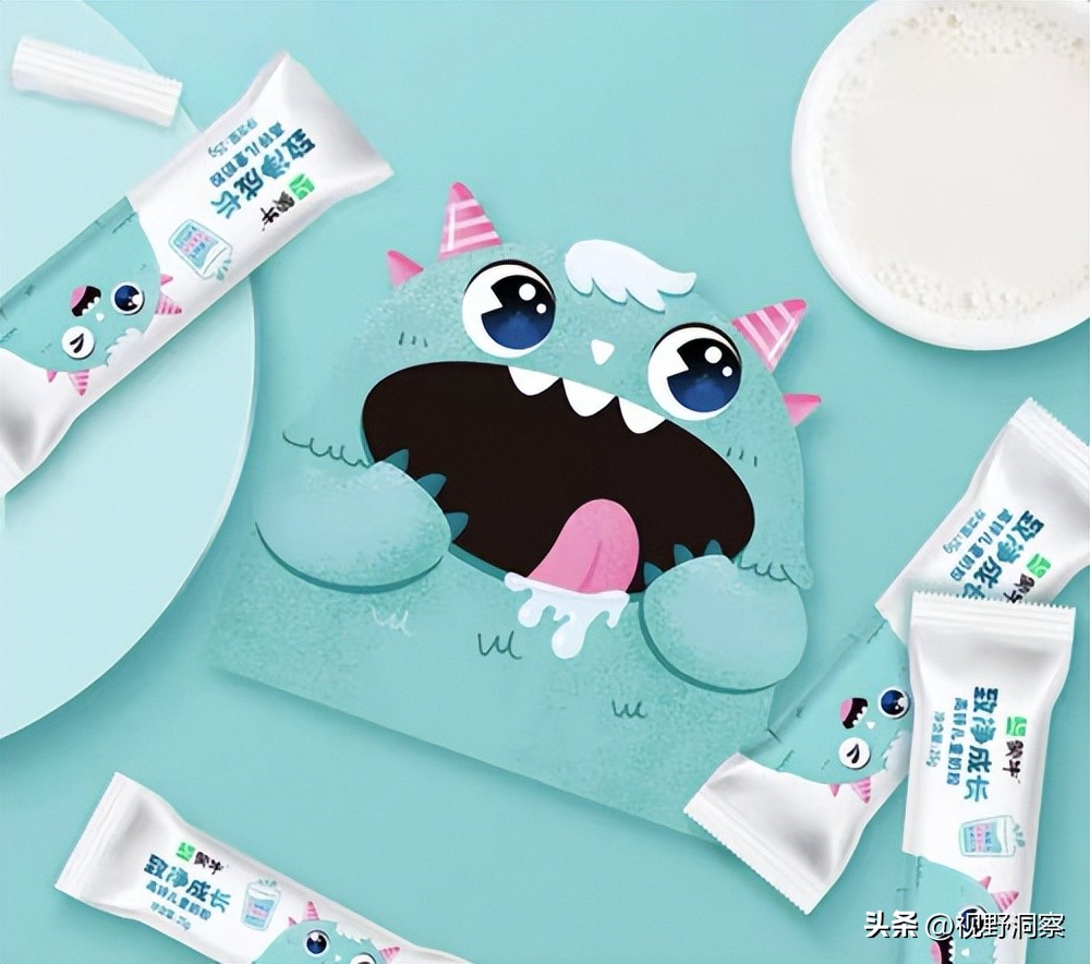 Mengniu Zhijing Growth High Zinc Children's Milk Powder uses "zinc" to children's