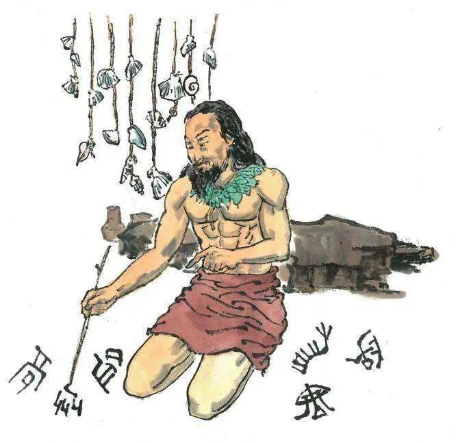 The history of ancient Chinese mythology 7 Cangjie made characters, ghosts and gods