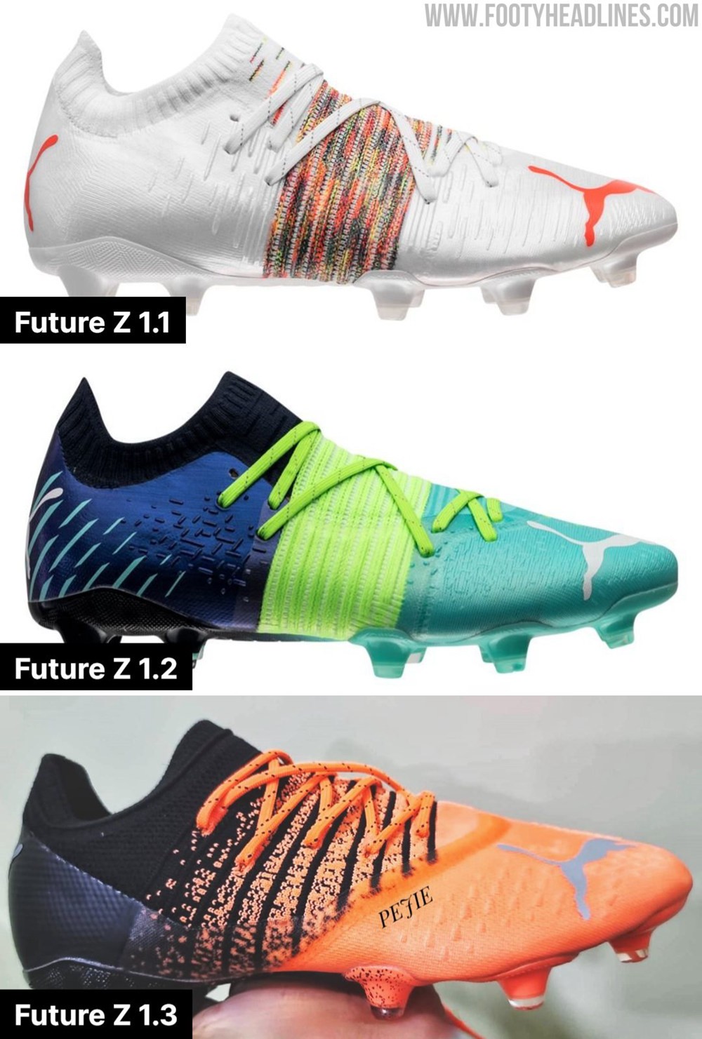 New Colors A New Generation Of Puma Future Z Football Boots Exposed Imedia