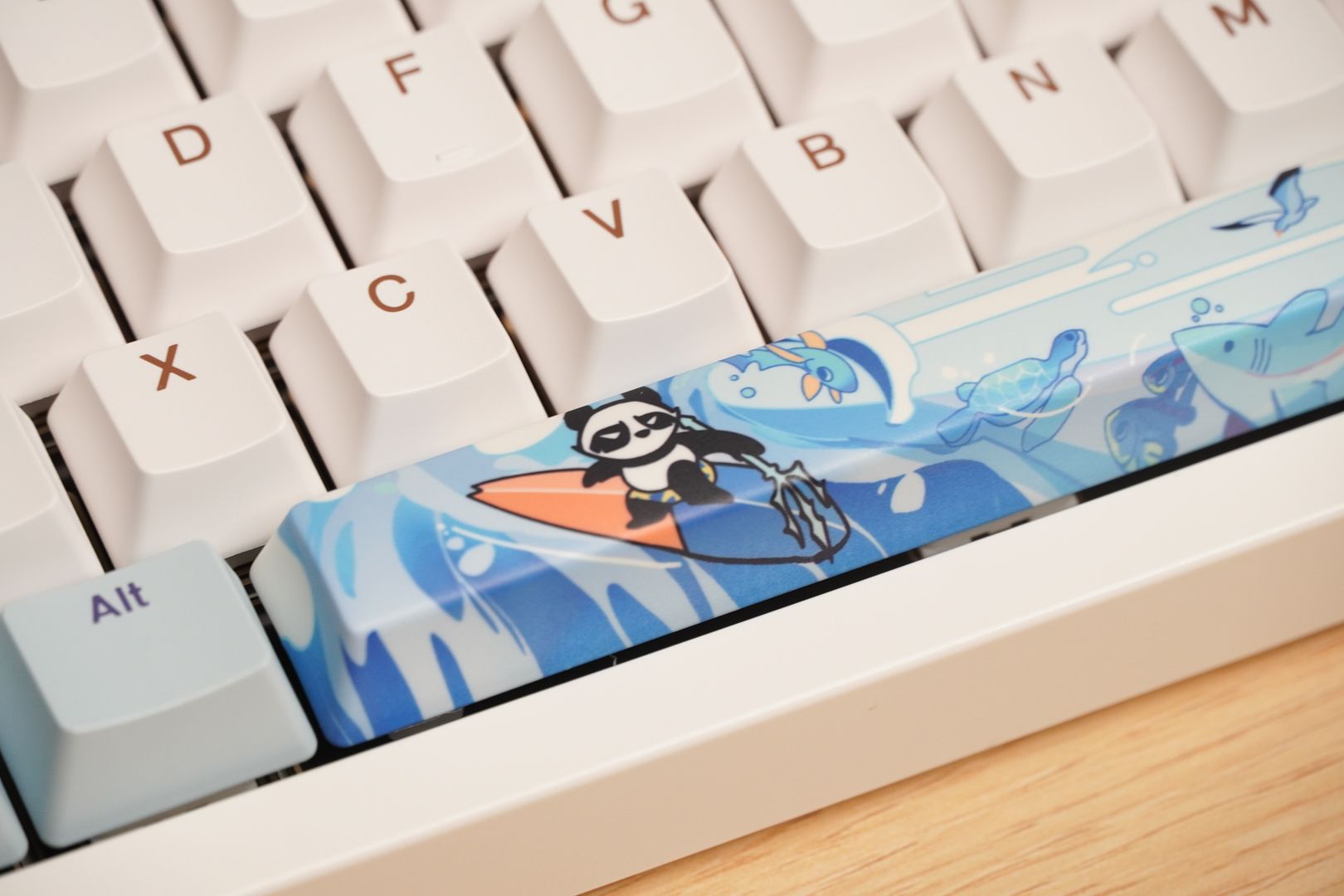 Xuanpai Xuanpanda series PD98 three-mode mechanical keyboard: breaking ...