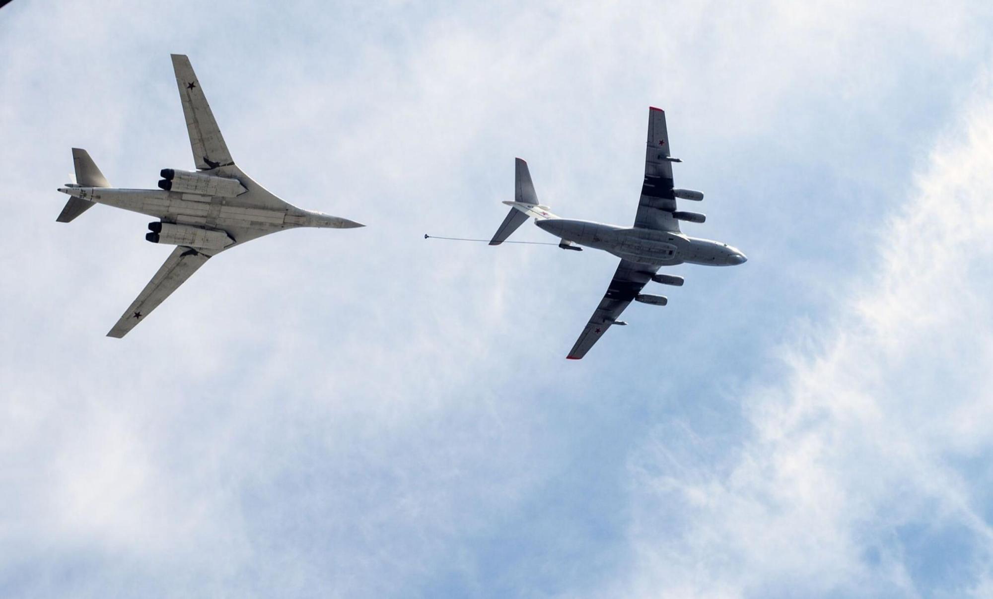 Russia's strongest bomber reached the target site across tens of ...