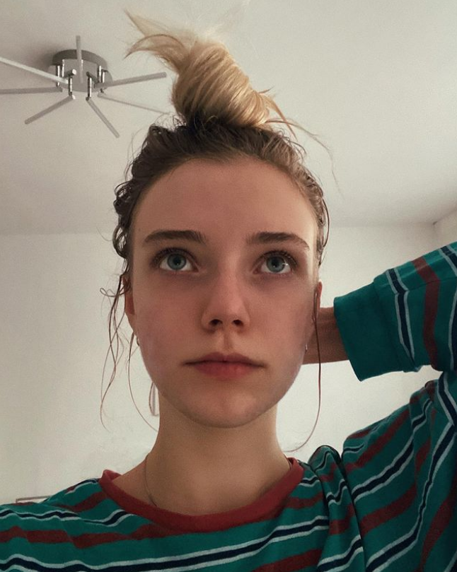 The 21-year-old German model became popular all over Asia with her 