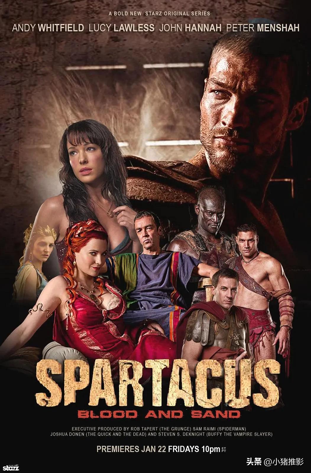 Six restricted-level pornographic American dramas, Spartacus is a god ...