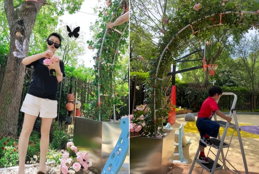 Ran Yingying brought her baby to the event, causing controversy!Wearing