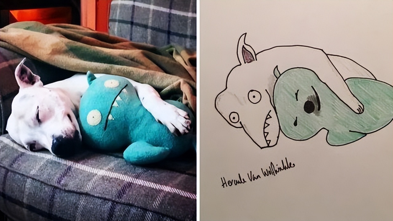 搞笑塗鴉讓他成網紅，為無家可歸者籌集不少錢，作品供不應求