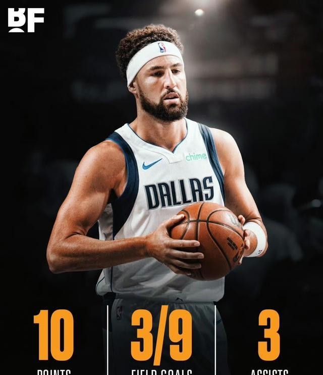 0+0+0+0+0! The worst in Lakers career! Klay's debut, the lowest stats ...