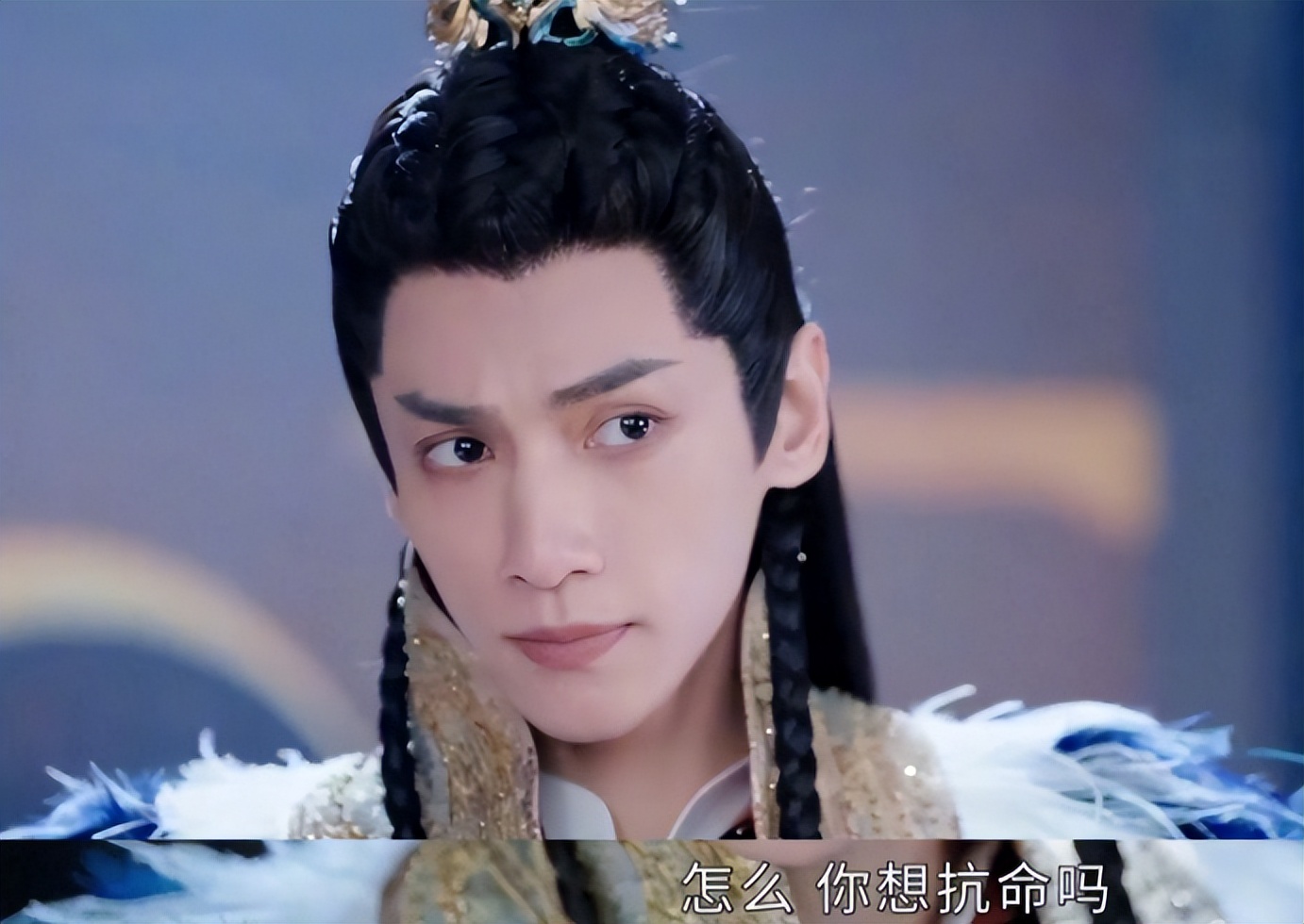 Three female characters in