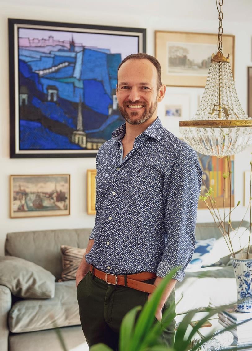 A lawyer in Luxembourg, who loves to collect old objects left by his