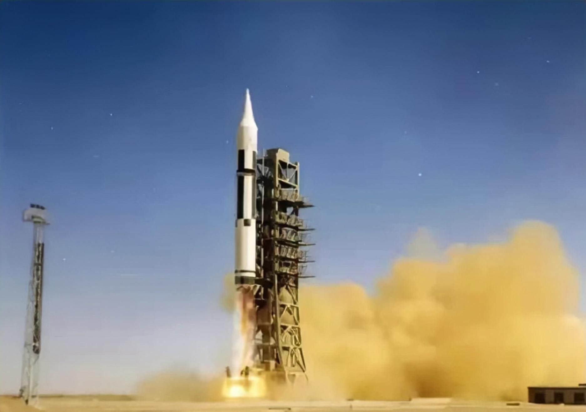 In 1980, China's first ICBM was successfully launched, and two US ...